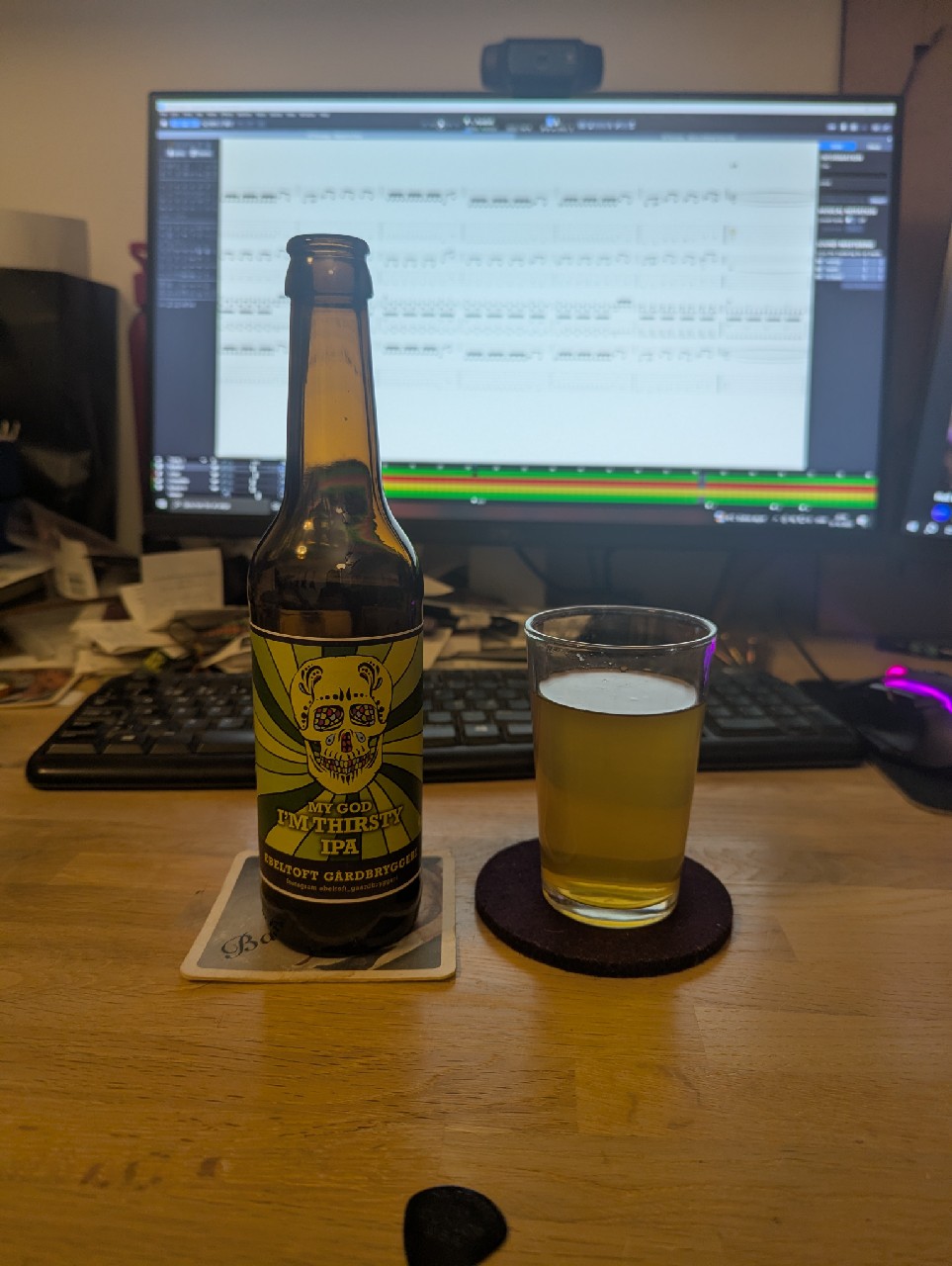 My God, I'm Thirsty IPA, Ebeltoft Gårdbryggeri