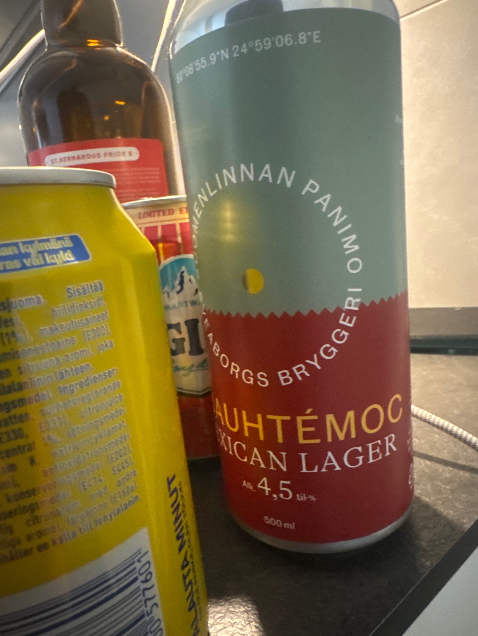 Cuauhtémoc Mexican lager, Finland