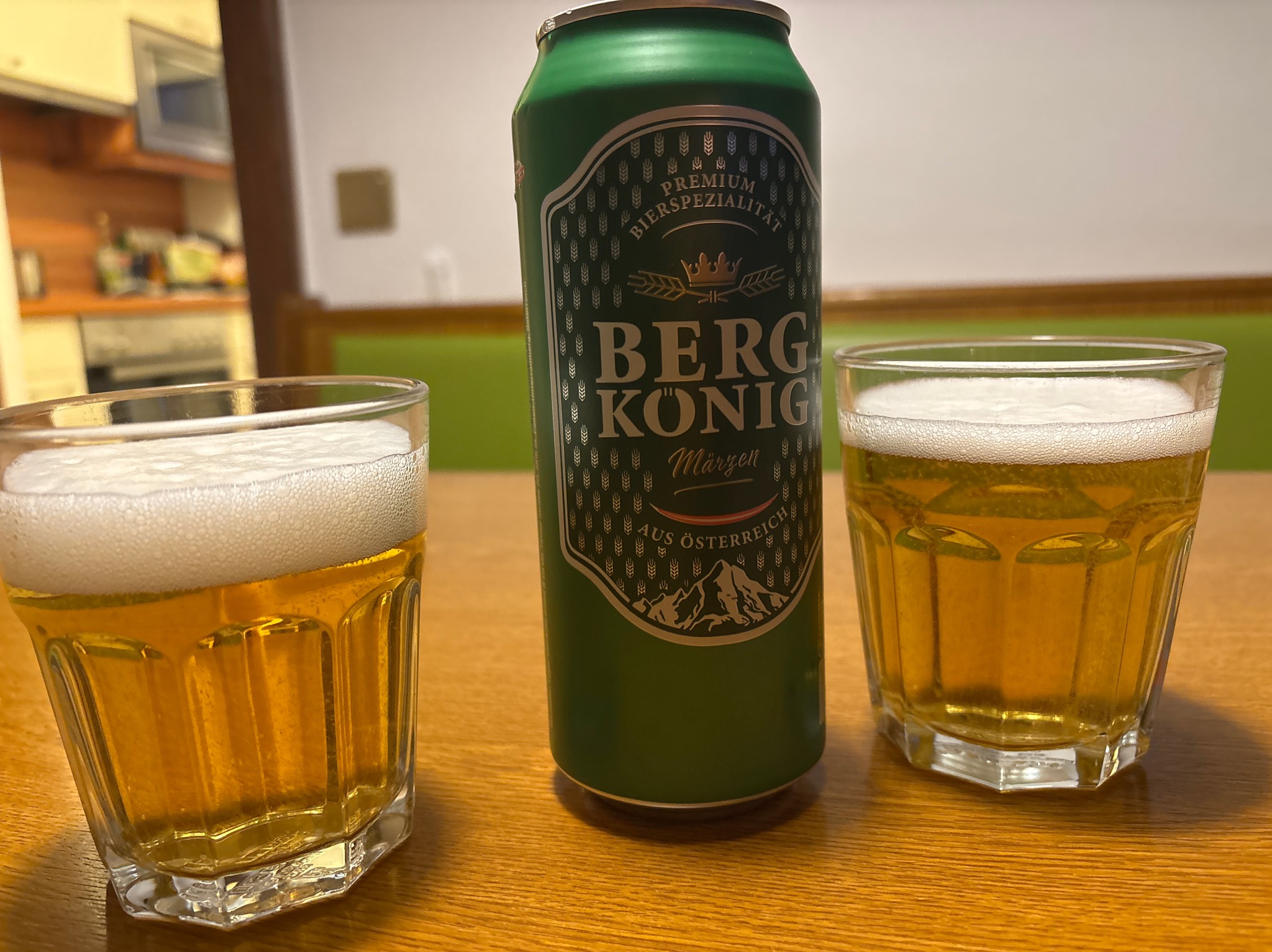 Berg Königin Schankbier, Privatbrauerei Fritz Egger