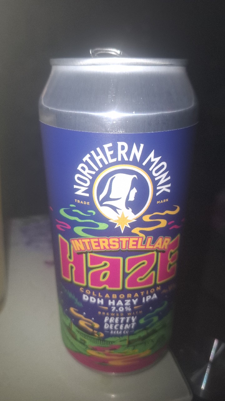 Interstellar haze, Northern Monk Brew Co.