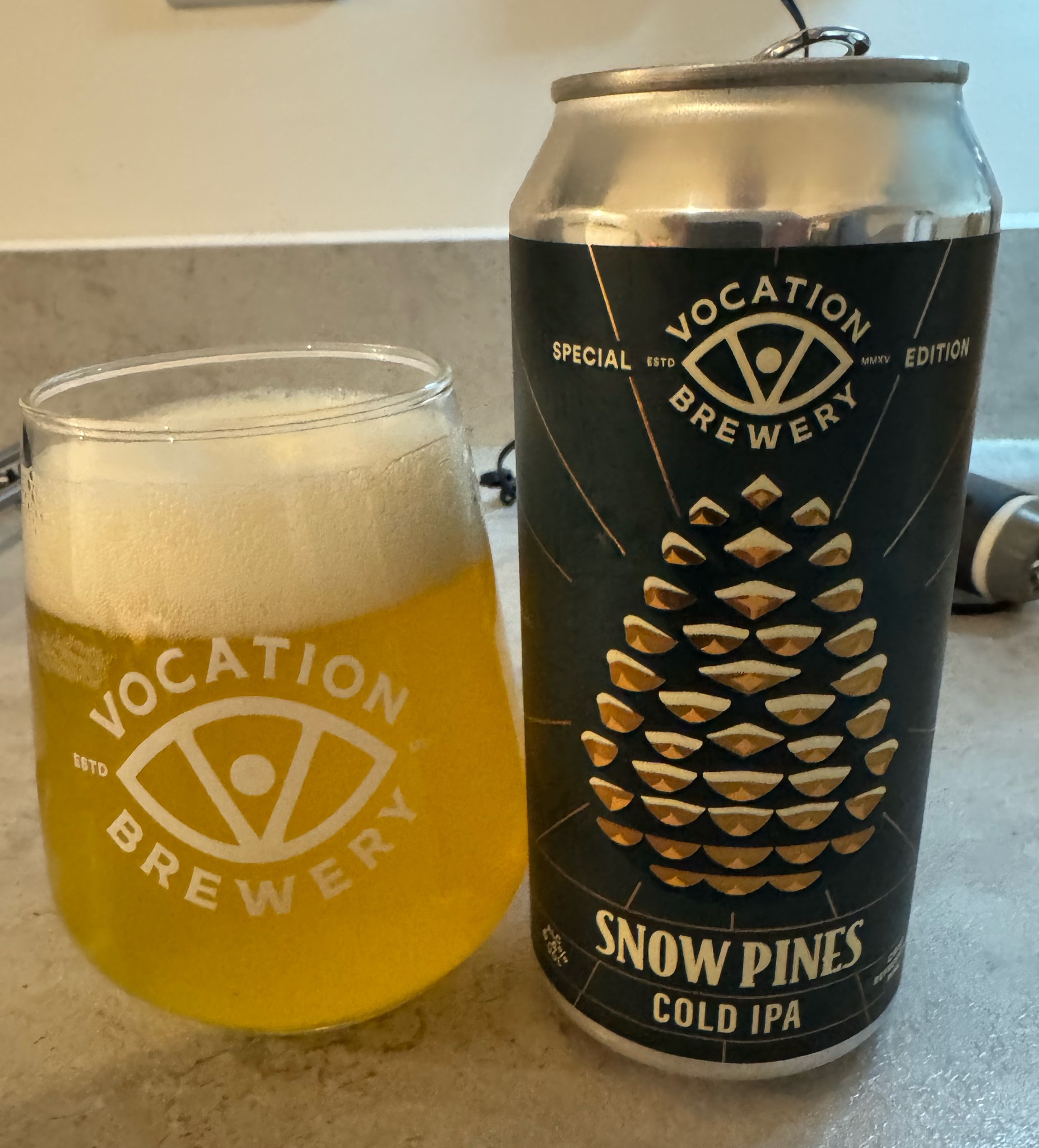 Snow pines, Vocation Brewery