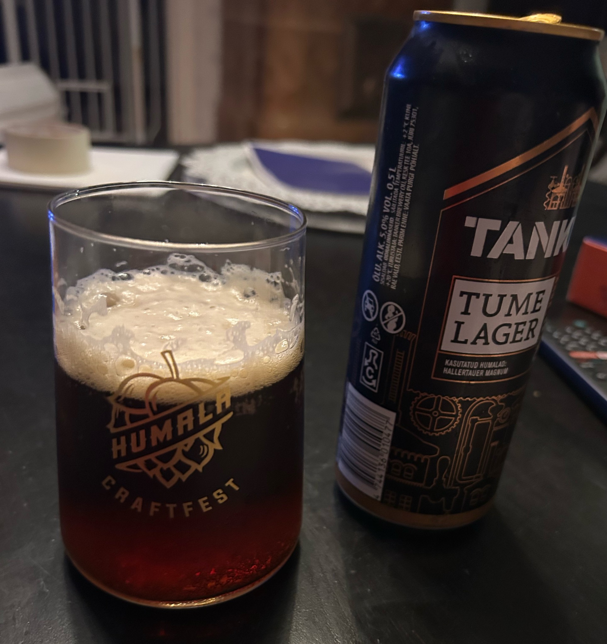 Tume Lager, Tanker Brewery (Royal Unibrew)