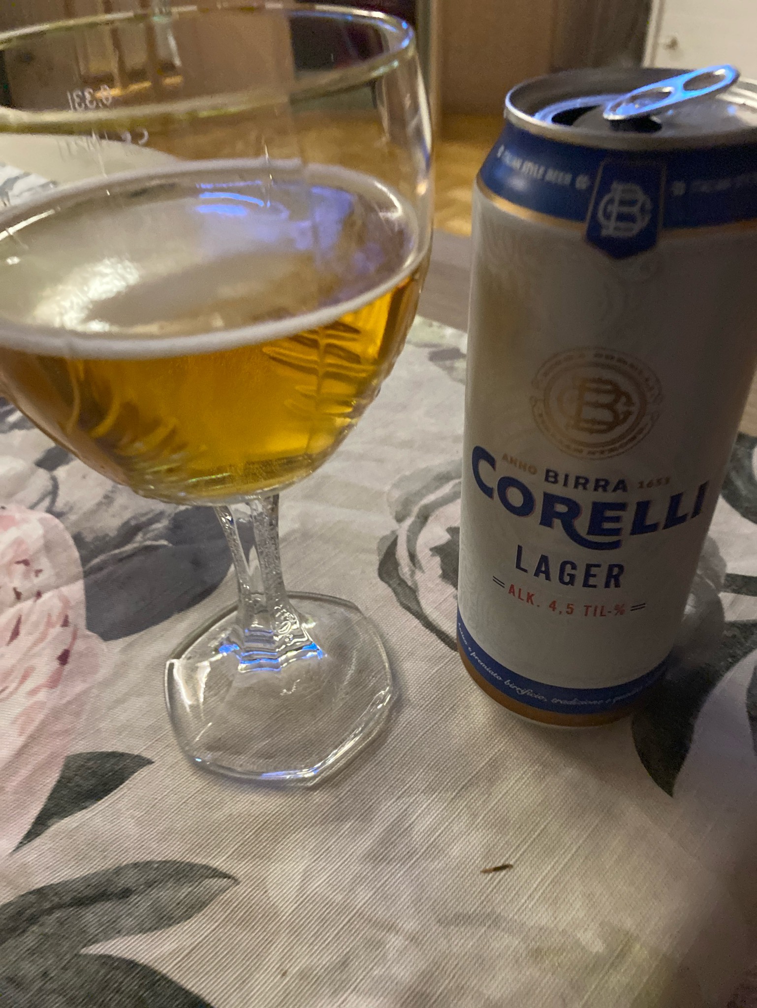 Birra Corelli Lager, Font Salem (Damm)