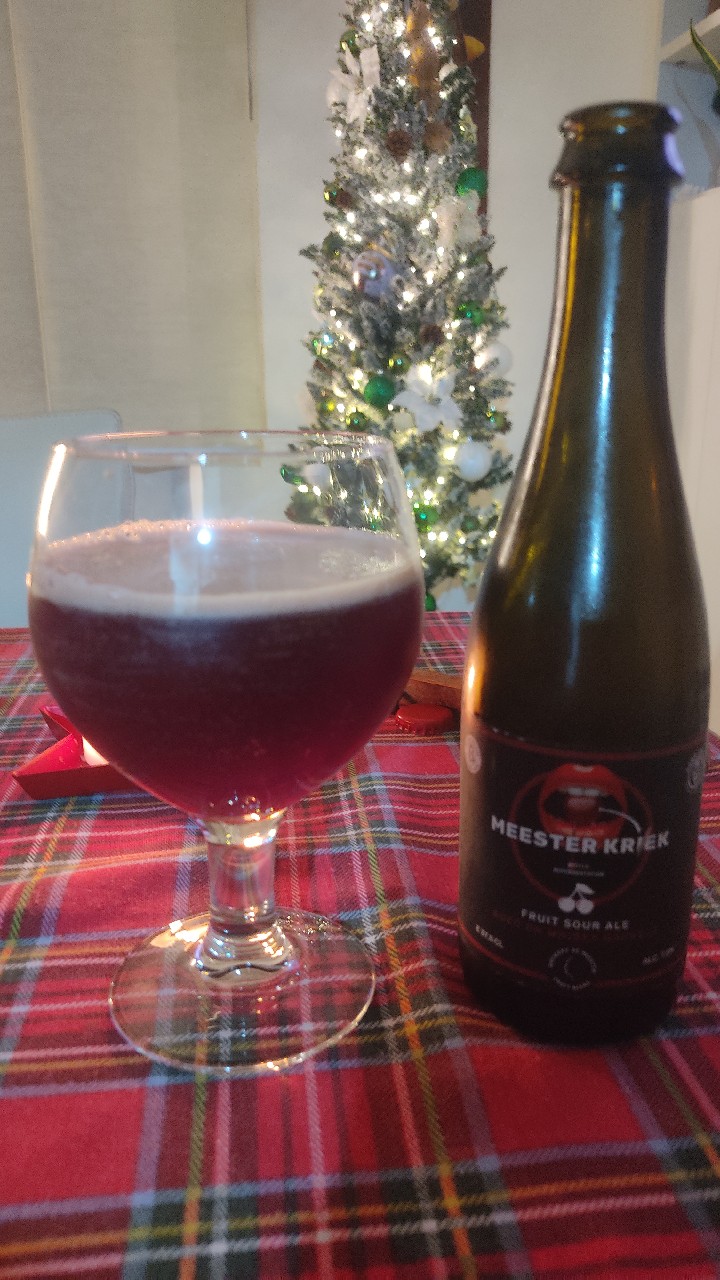 Meester Kriek - Fruit Sour Ale (Aged On Whisky Barrels), Brewery De Meester