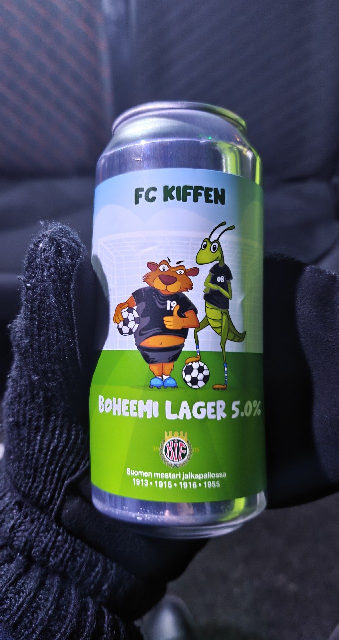 FC Kiffen Boheemi Lager, Finland