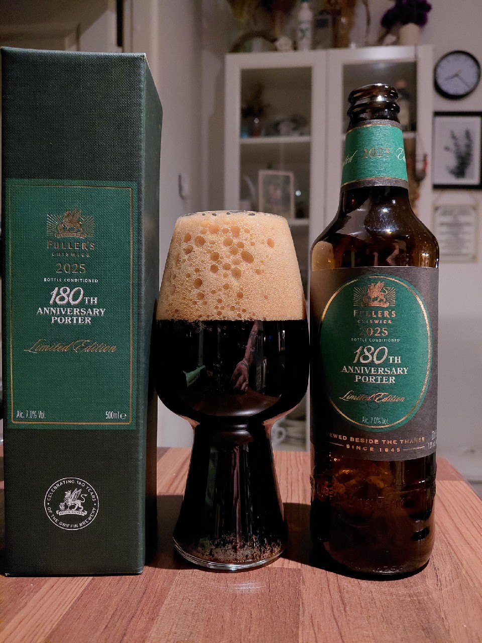 180th Anniversary Porter, Fuller's Griffin Brewery (Asahi Breweries)