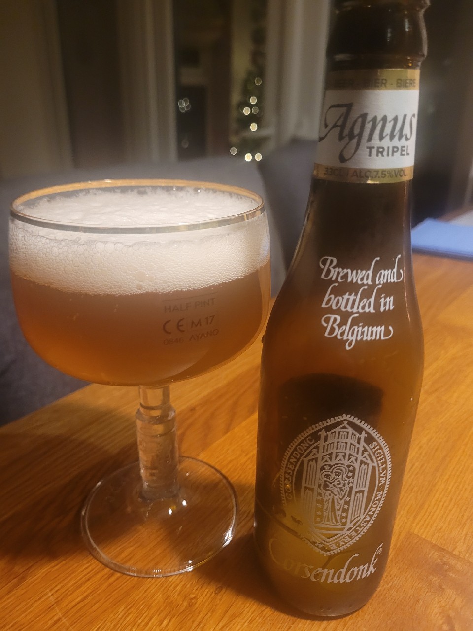 Corsendonk Agnus Tripel / Abbey Pale, Belgium