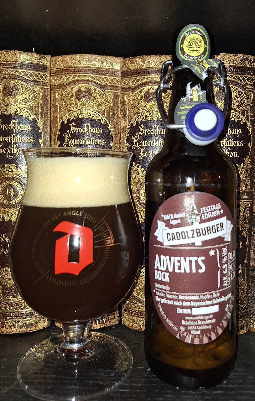 Cadolzburger Adventsbock Festtags Edition, Brauhaus Brandmeier