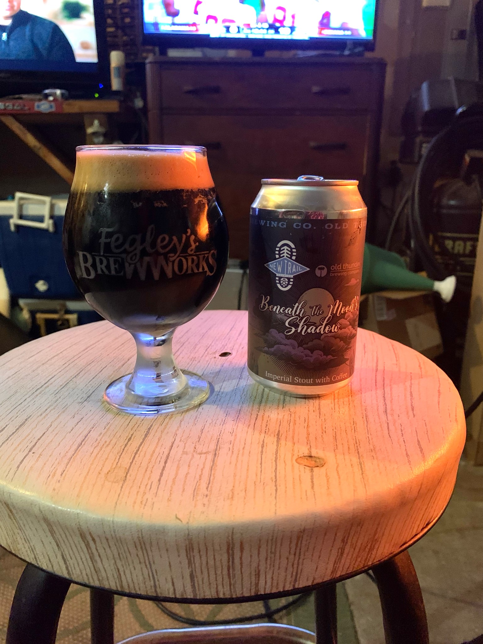 Beneath the Moon's Shadow, New Trail Brewing Co