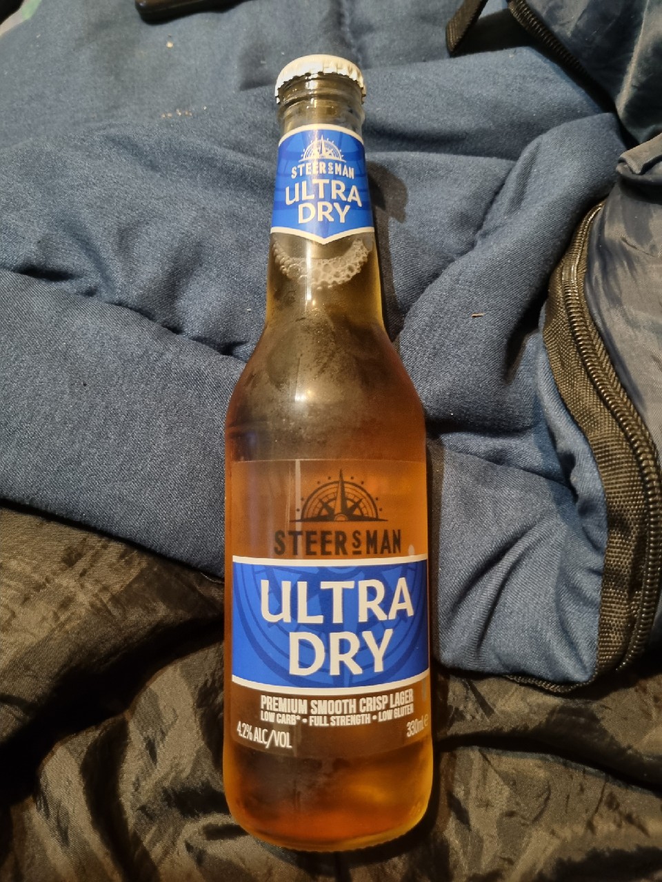 Ultra Dry, Steersman