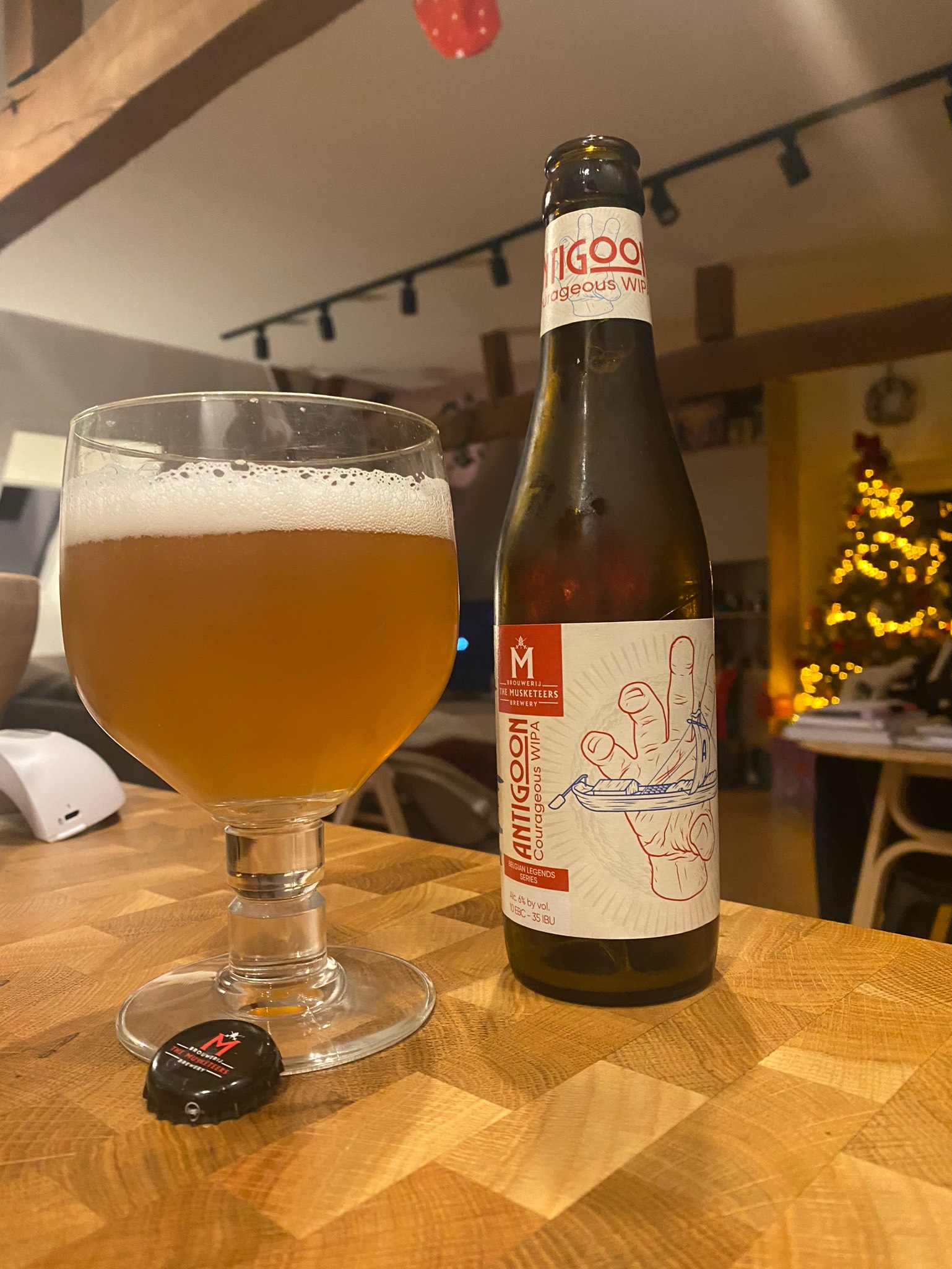 Antigoon Courageous WIPA, Brouwerij The Musketeers