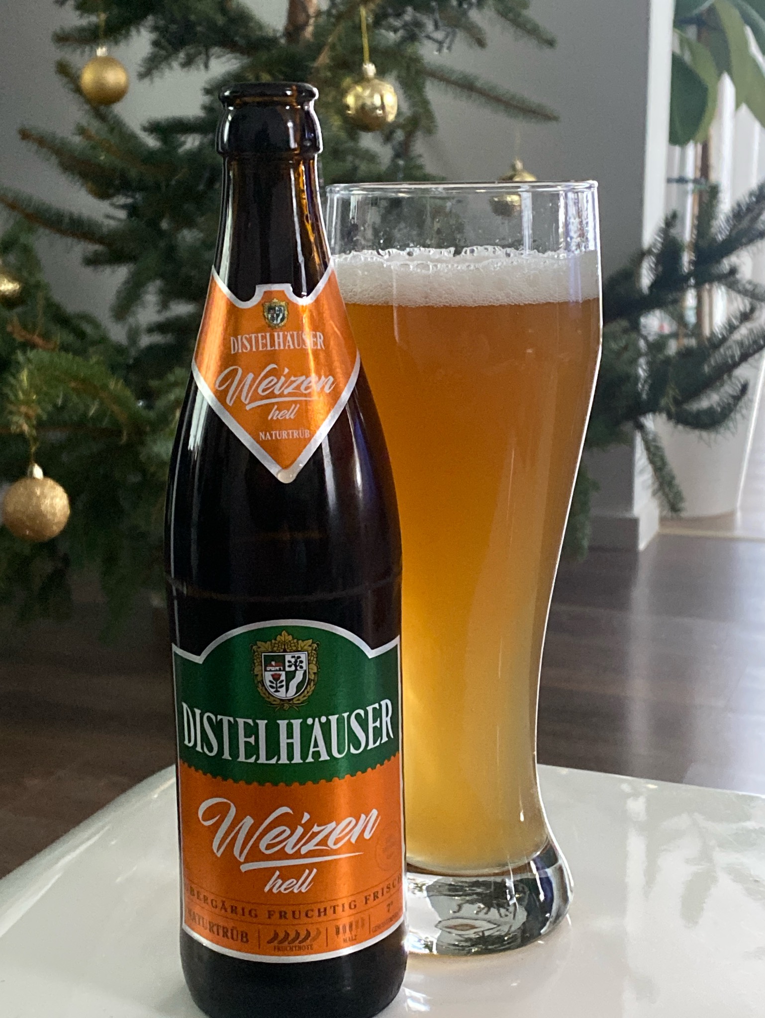 Distelhäuser Weizen hell, Distelhäuser Brauerei