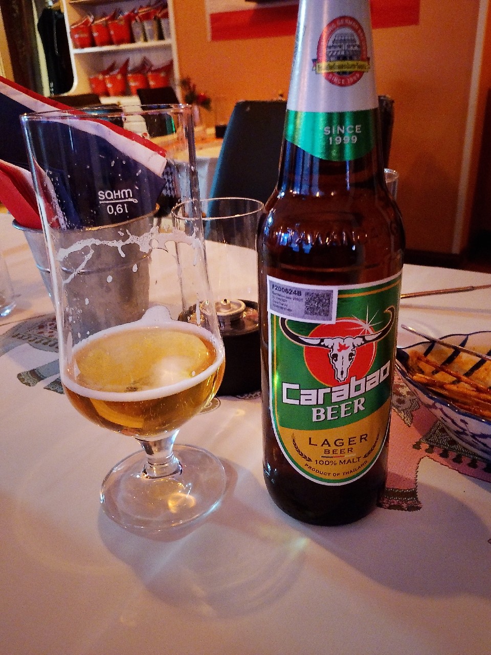 Carabao Lager Beer, Thailand