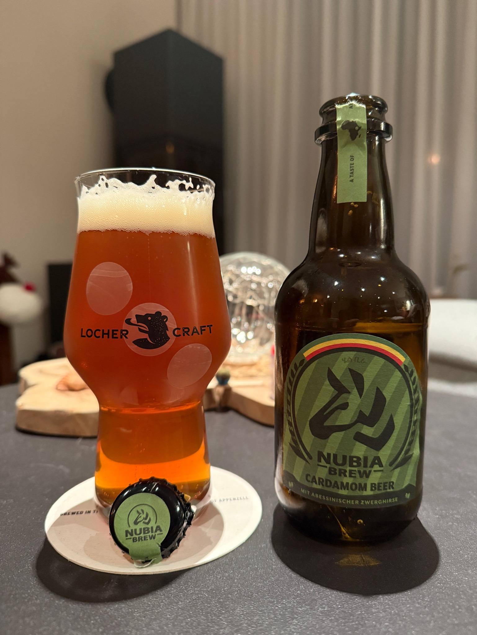 Cardamom Beer, Nubia Brew