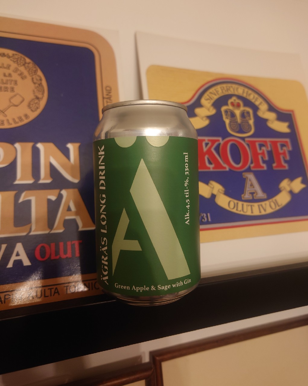 Ägräs Long Drink Green Apple & Sage With Gin, Finland