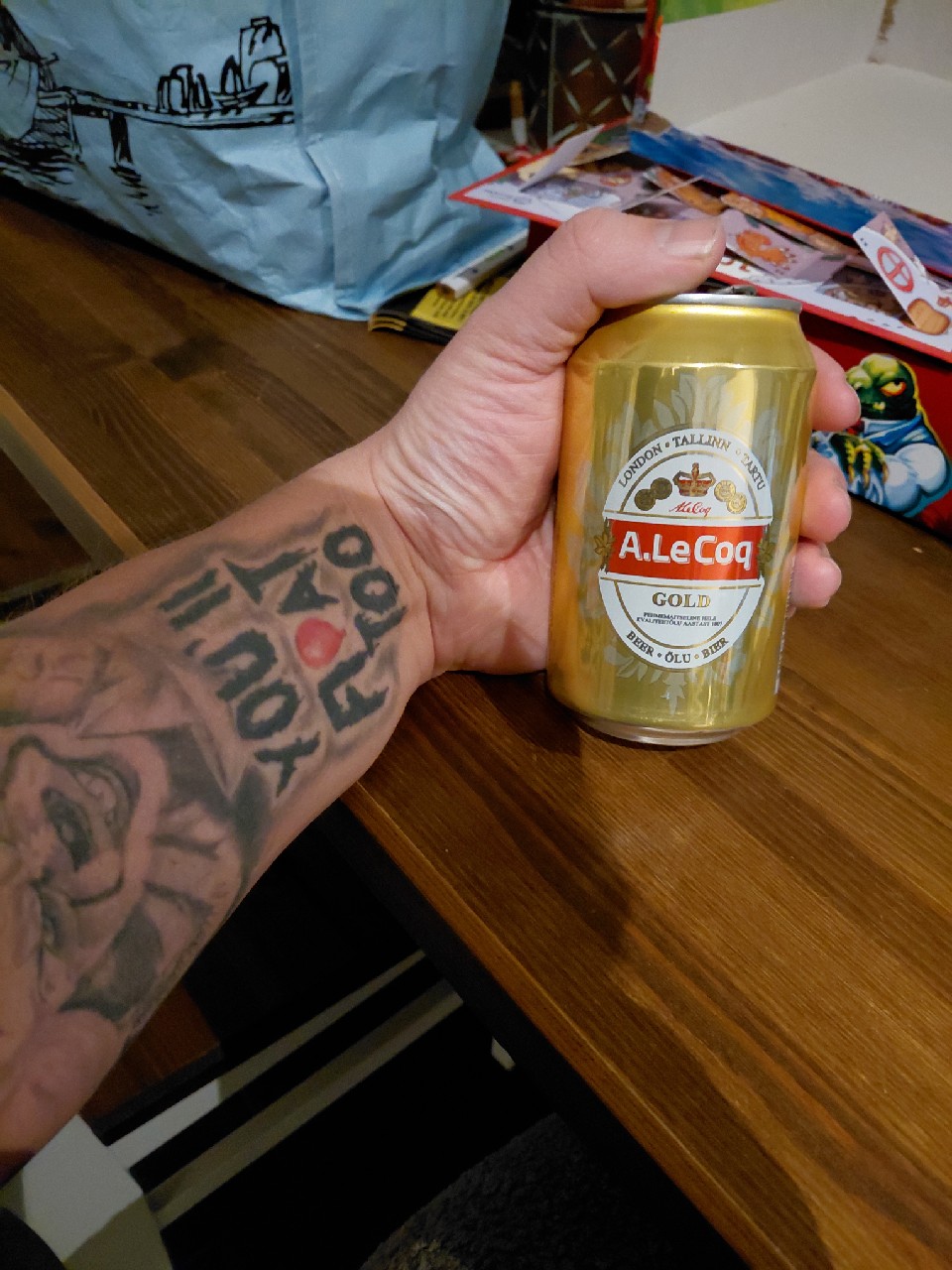 Gold, A. Le Coq (Olvi)