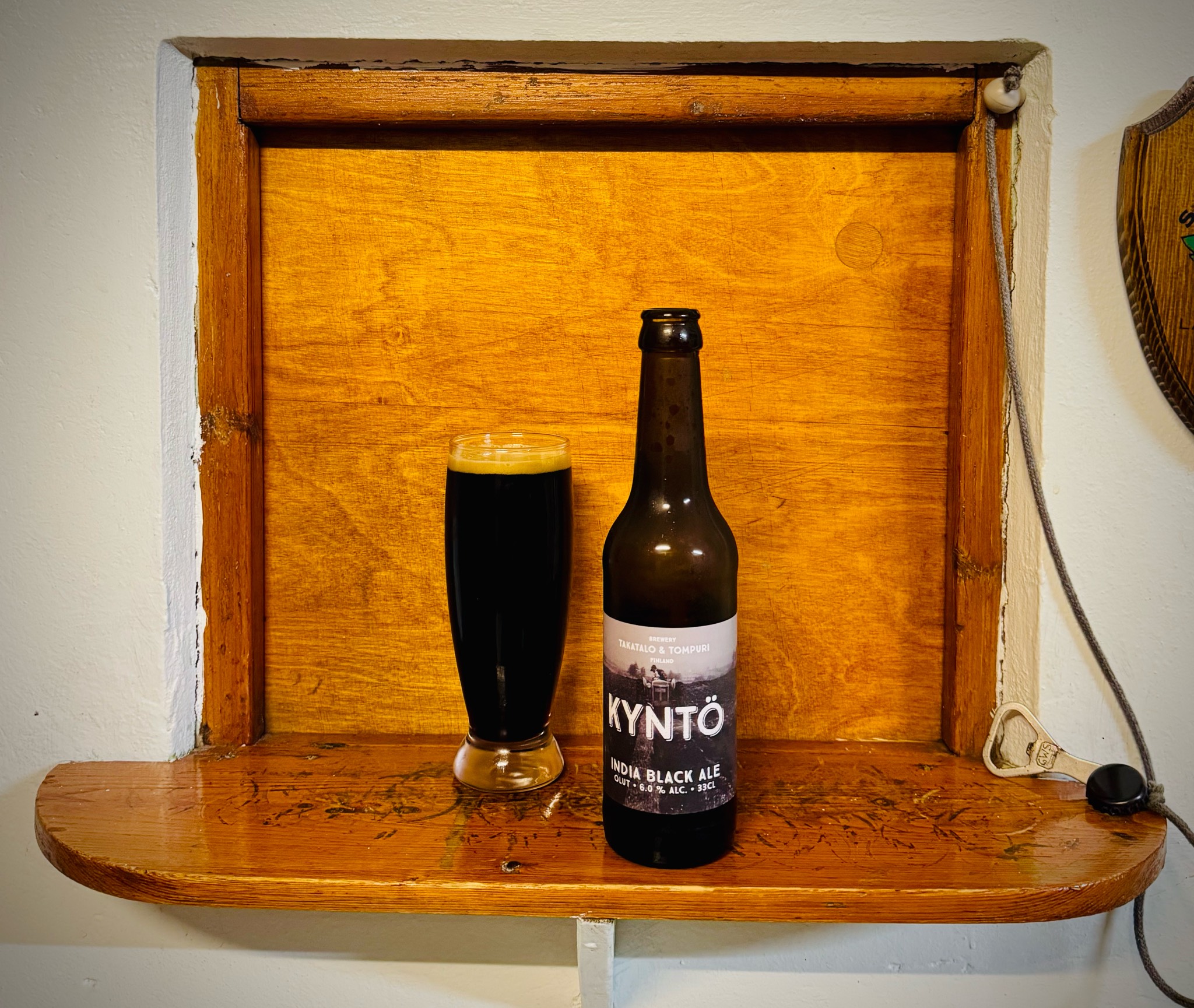 Kyntö India Black Ale, Takatalo & Tompuri Brewery
