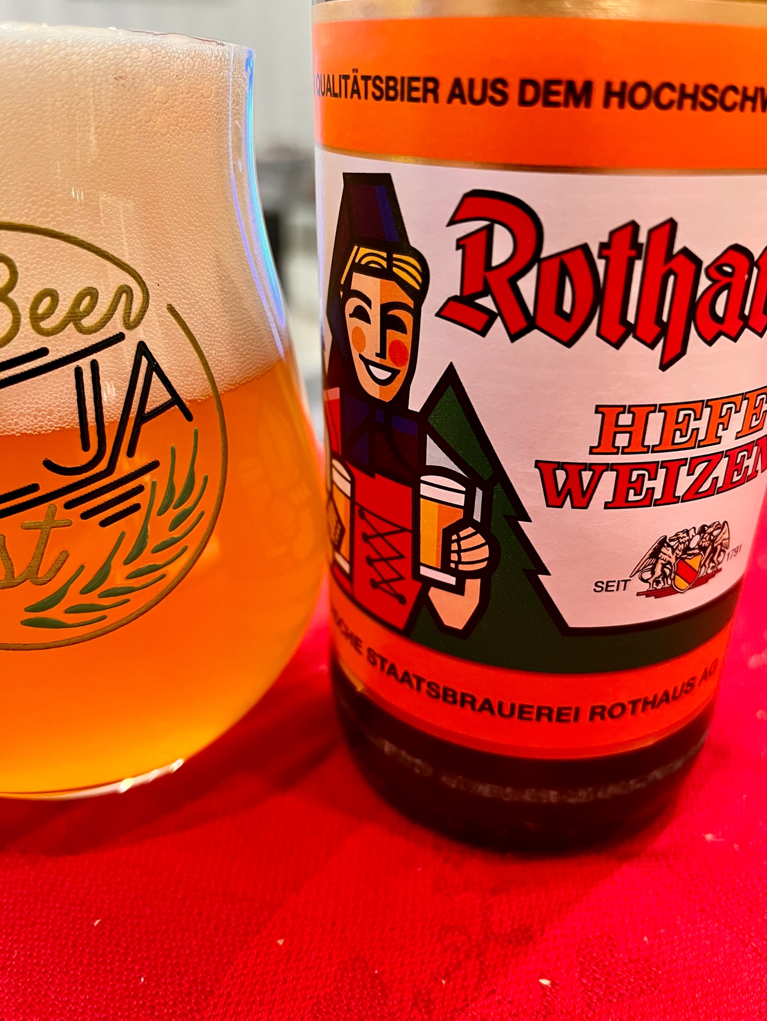 Rothaus Hefeweizen / Weizenzäpfle, Badische Staatsbrauerei Rothaus