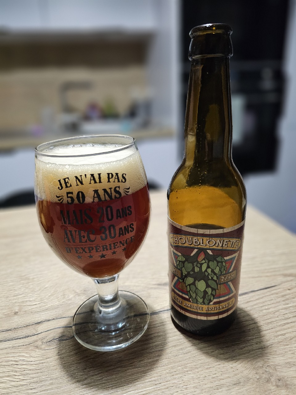 Choublonette Ambrée, Brasserie La Choulette