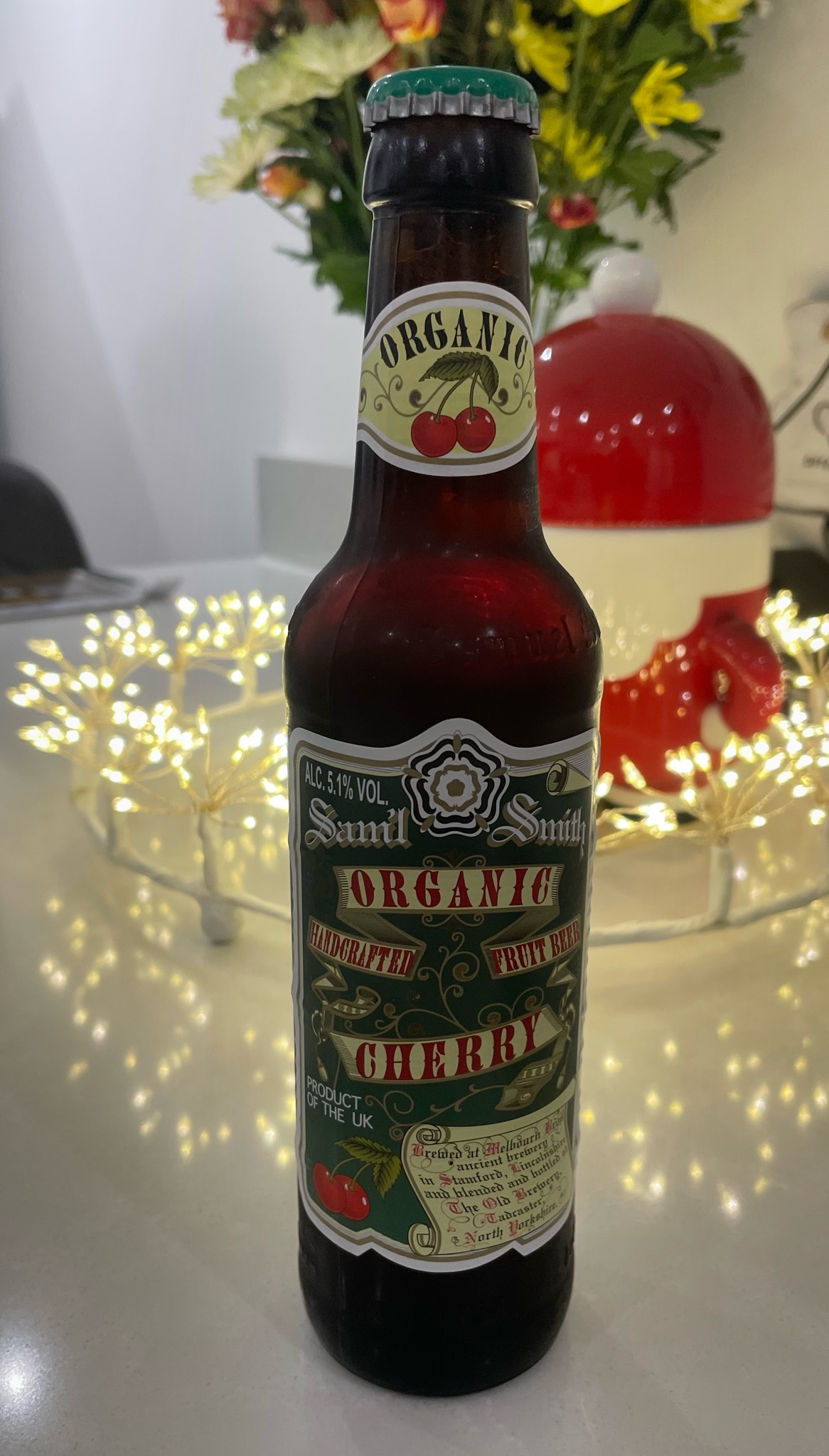 Organic Cherry Ale, England