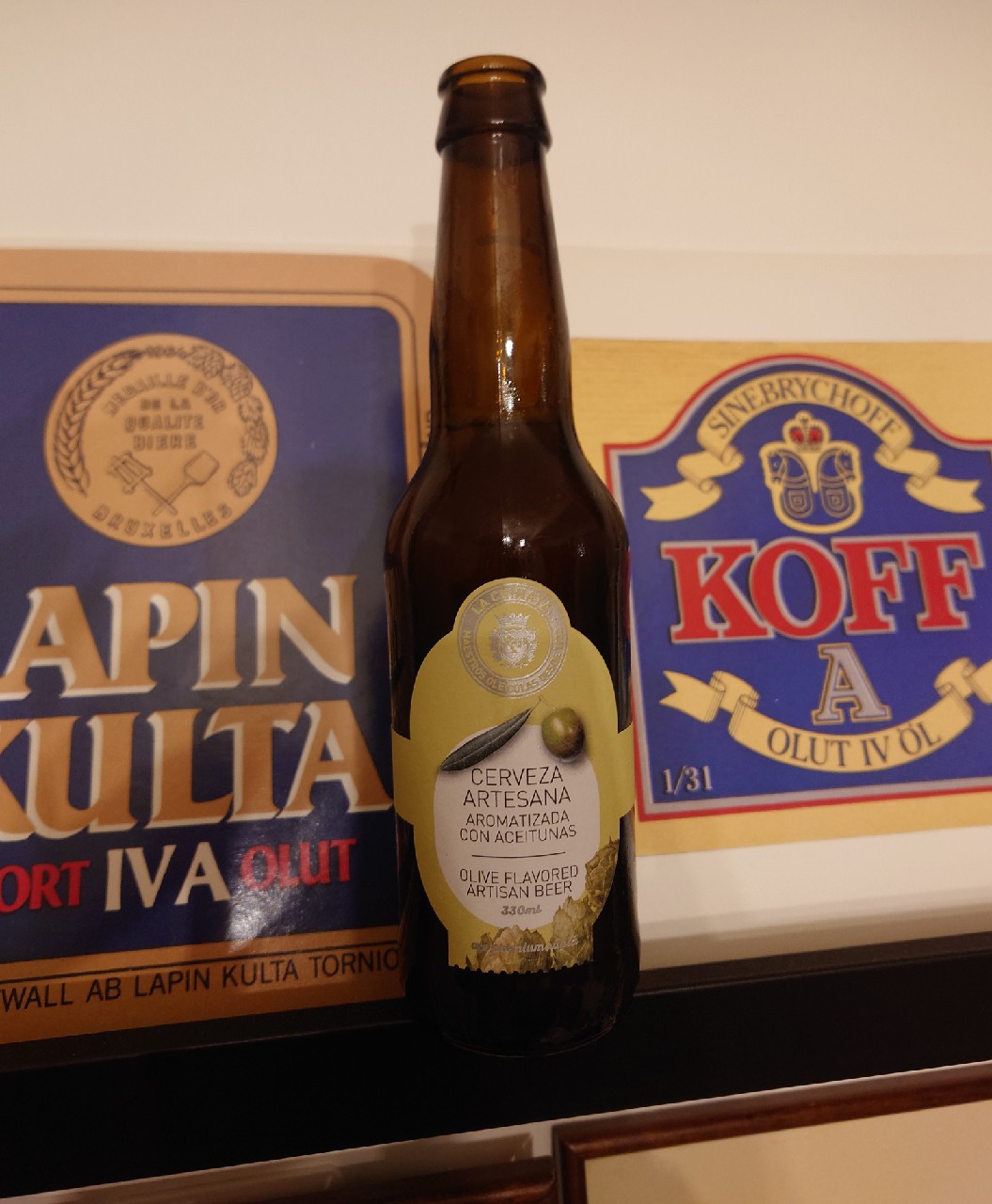 La Chinata Cerveza Artesana aromatizada con aceitunas, Compañia Oleicola Siglo XXI S.L.