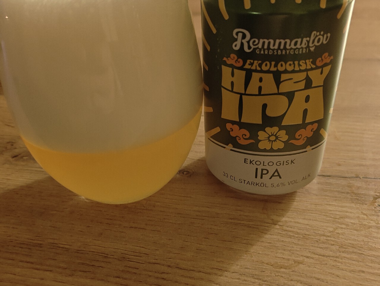 Ekologisk Hazy Ipa, Remmarlöv Gårdsbryggeri