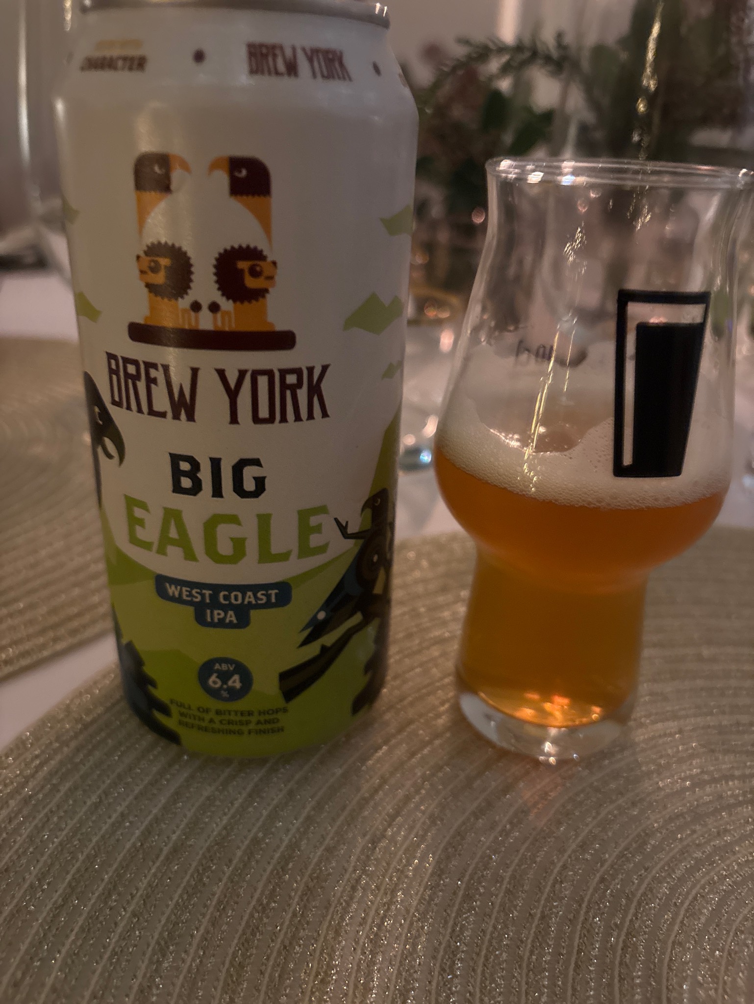 Big Eagle, Brew York