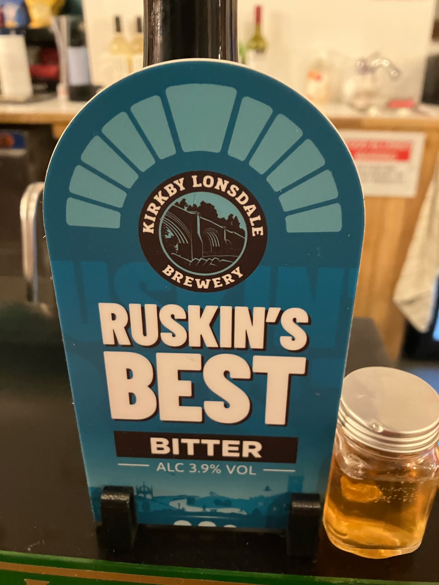 Ruskin's Best, Kirkby Lonsdale Brewery Co Ltd