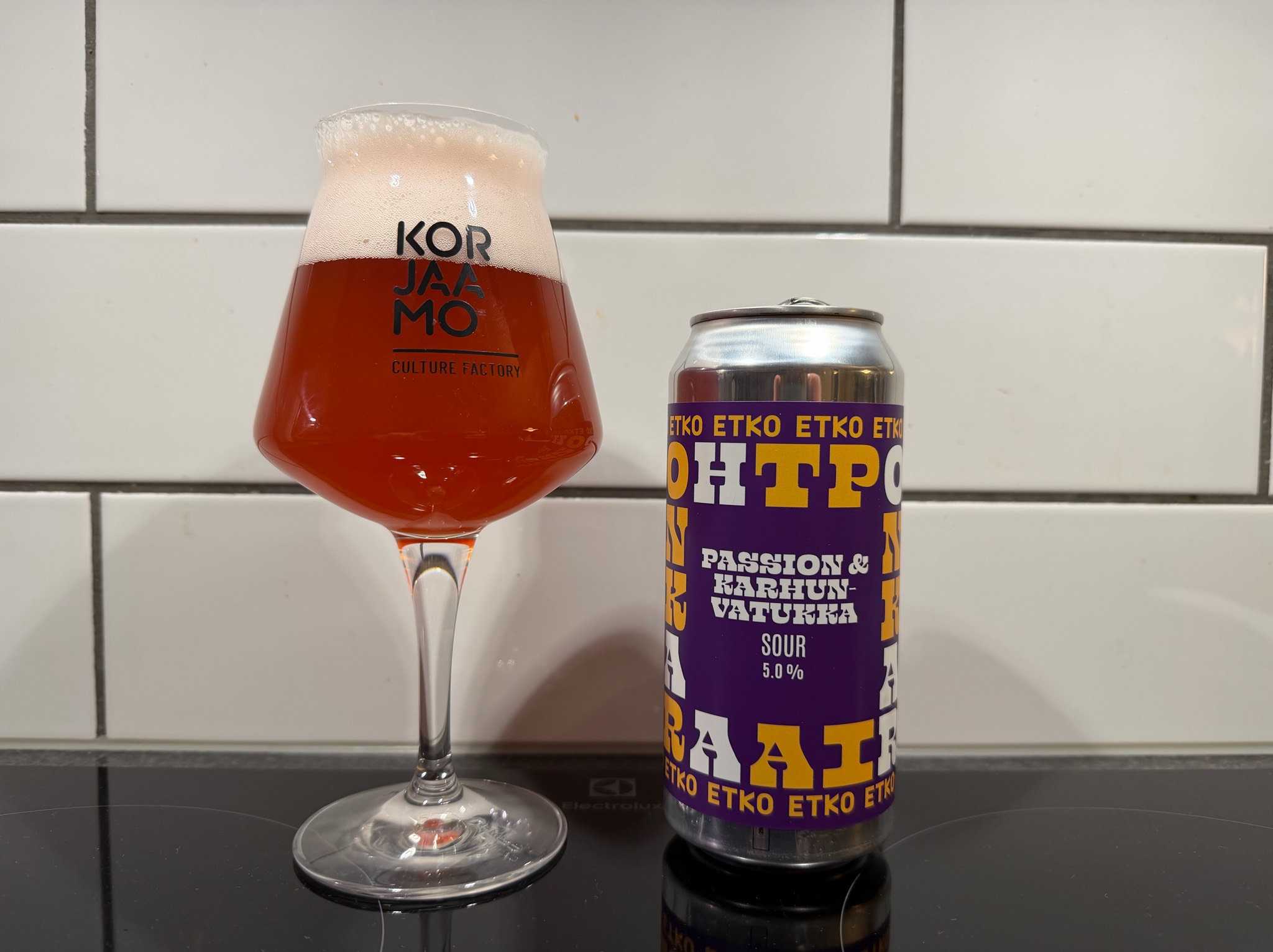 Passion & Karhunvatukka Sour, Etko Brewing