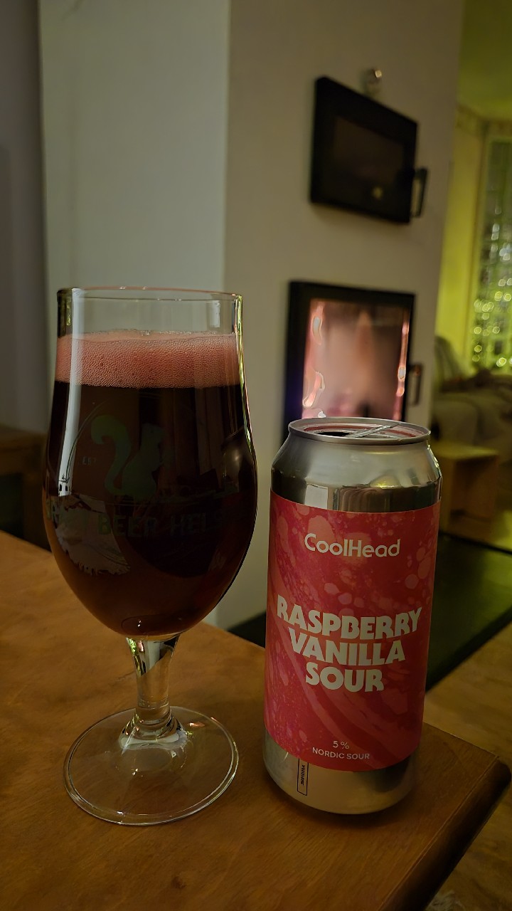 Raspberry Vanilla Sour, CoolHead Brew