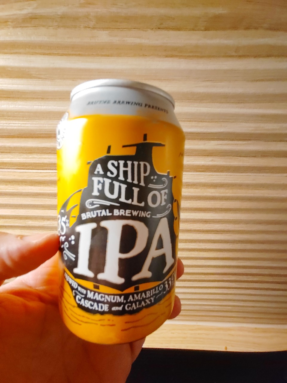 A Ship Full of IPA 3.5%, Brutal Brewing (Spendrups Bryggeri)