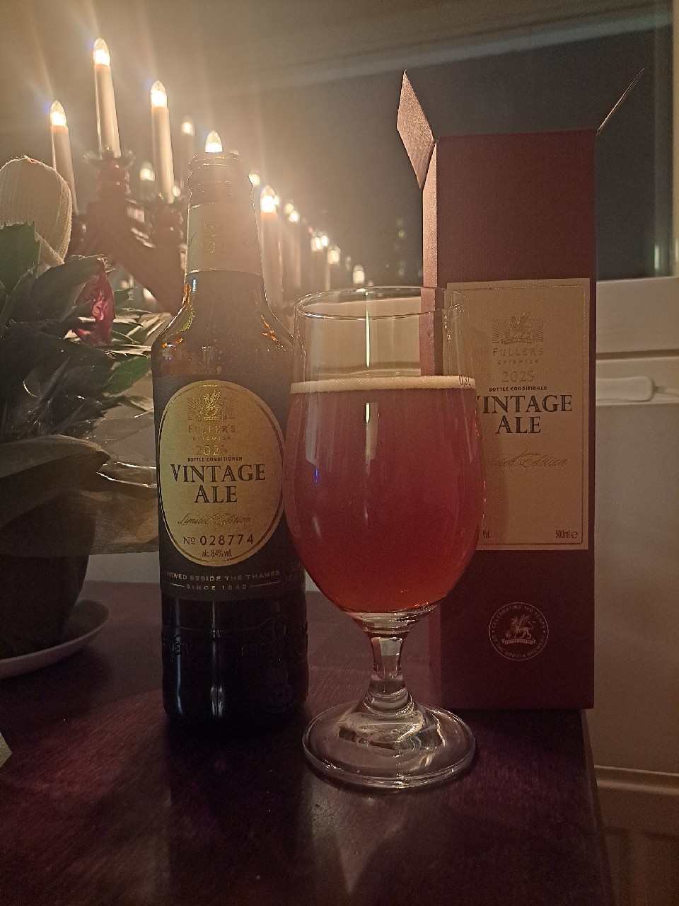 Vintage Ale (2025), Fuller's Griffin Brewery (Asahi Breweries)