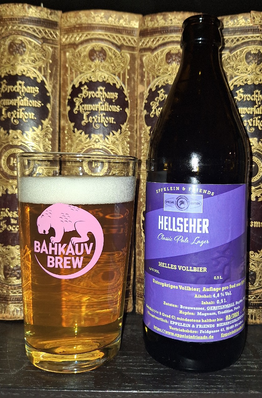 Hellseher Helles Vollbier, Eppelein & Friends Craft Bier Manufaktur