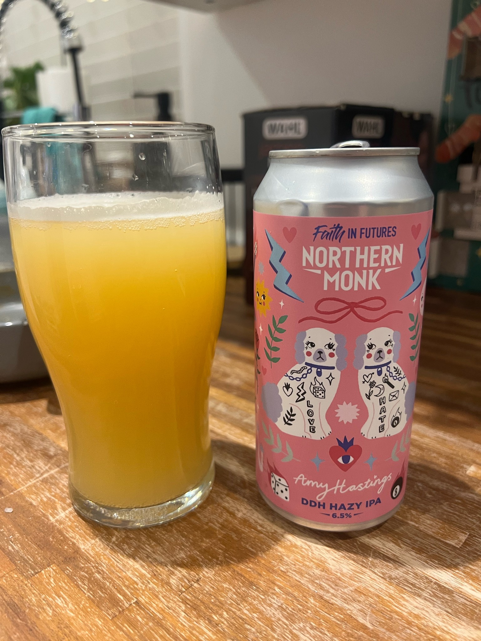 Faith In Futures // Amy Hastings // DDH Hazy IPA, Northern Monk Brew Co.
