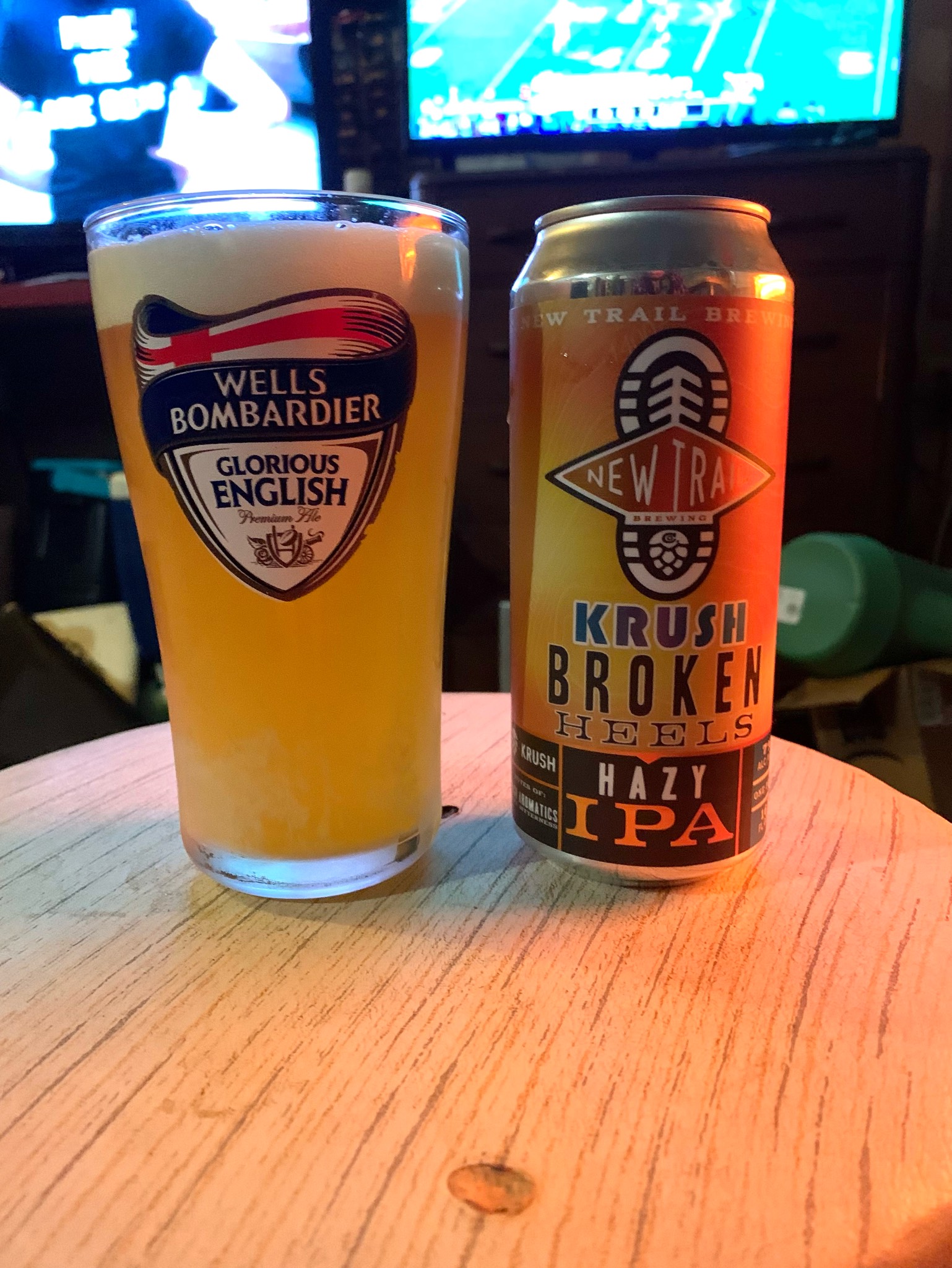 Krush Broken Heels, New Trail Brewing Co