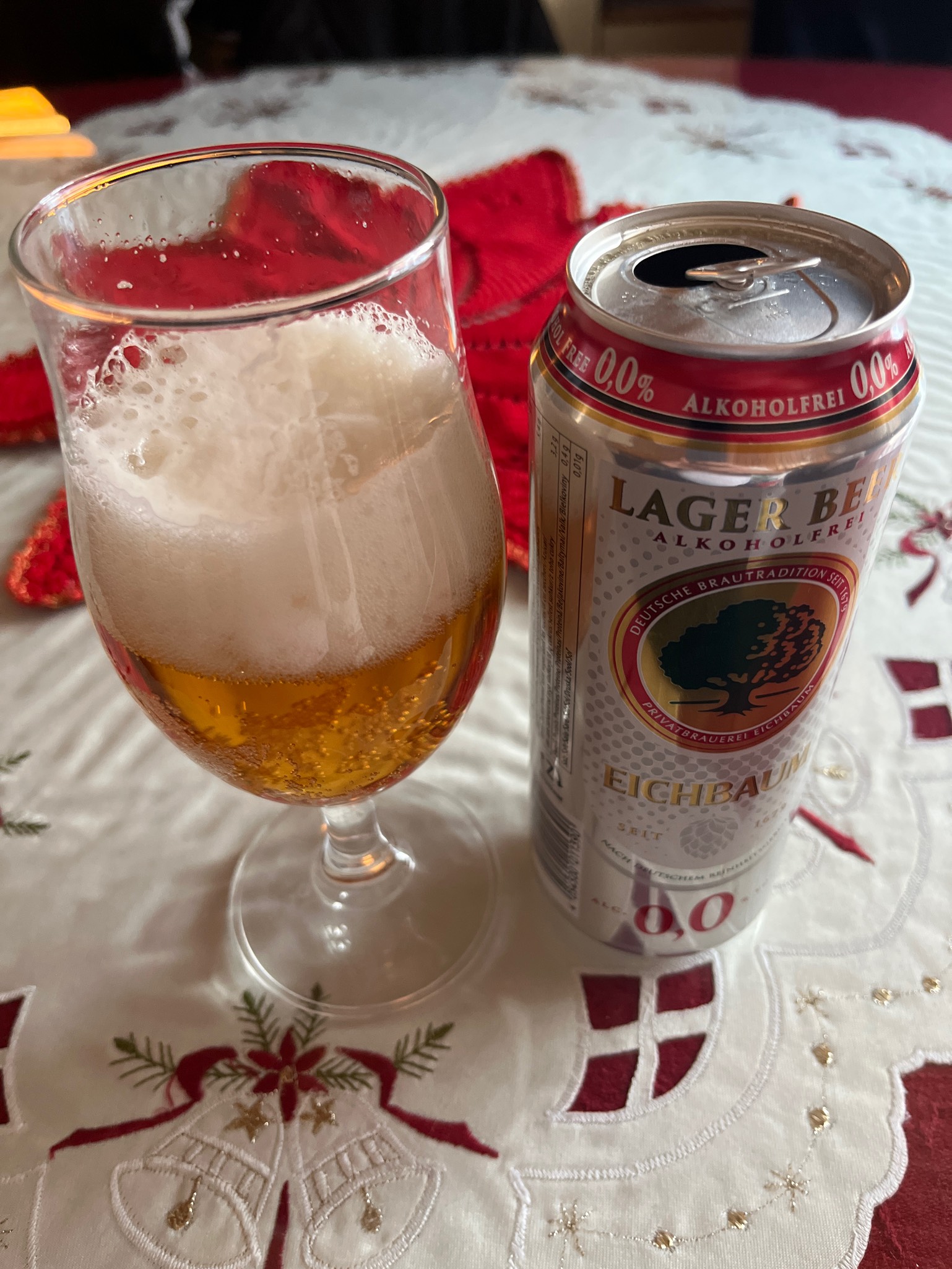 Lager Beer Alcohol free 0,0, Privatbrauerei Eichbaum