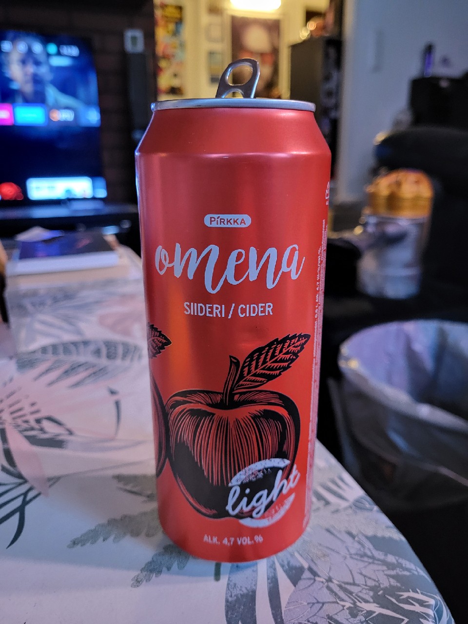 Pirkka Omenasiideri Light, Finland