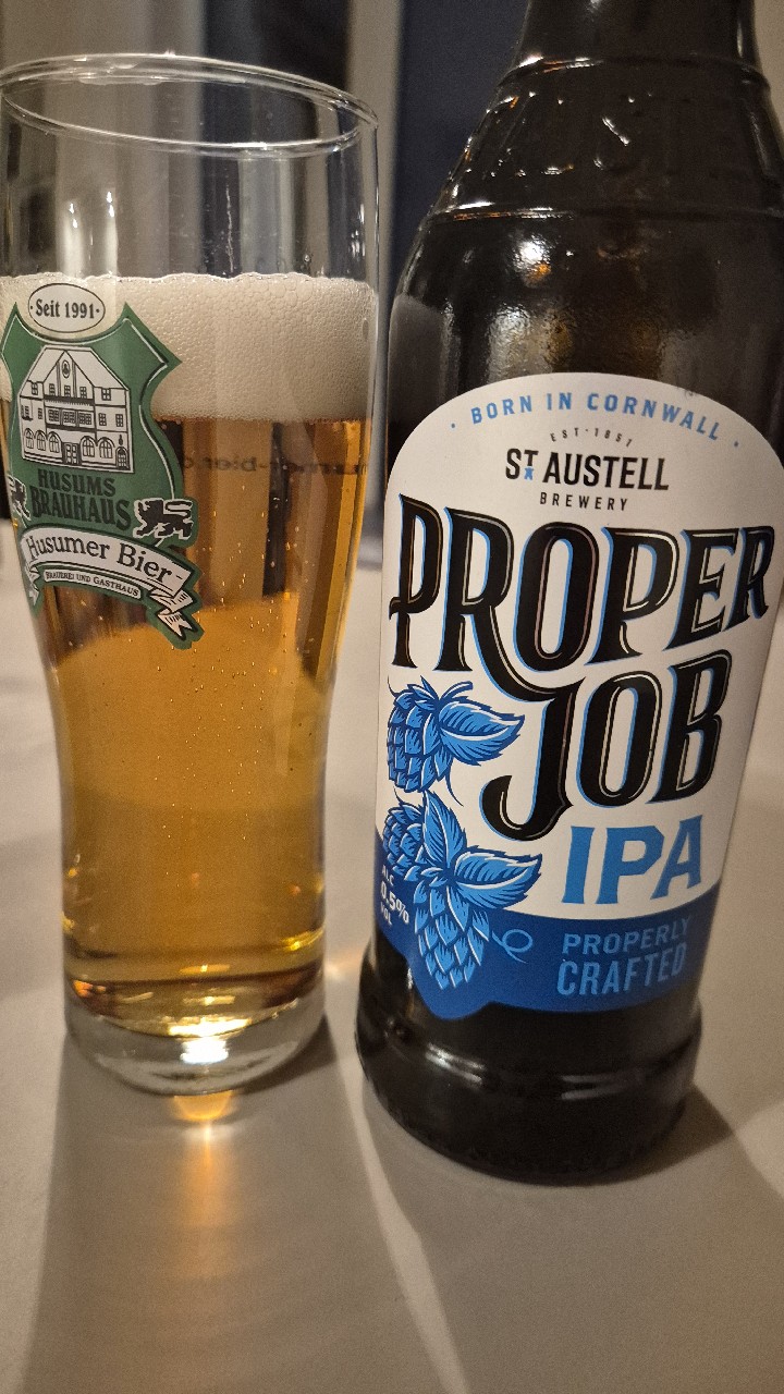 Proper Job 0.5% IPA, St Austell Brewery