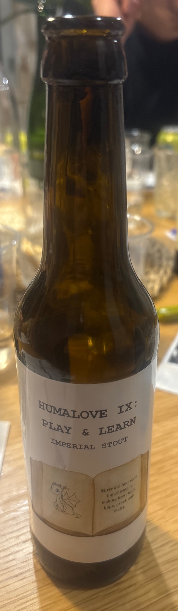 Humalove IX: Play & Learn, Humalove Brewing