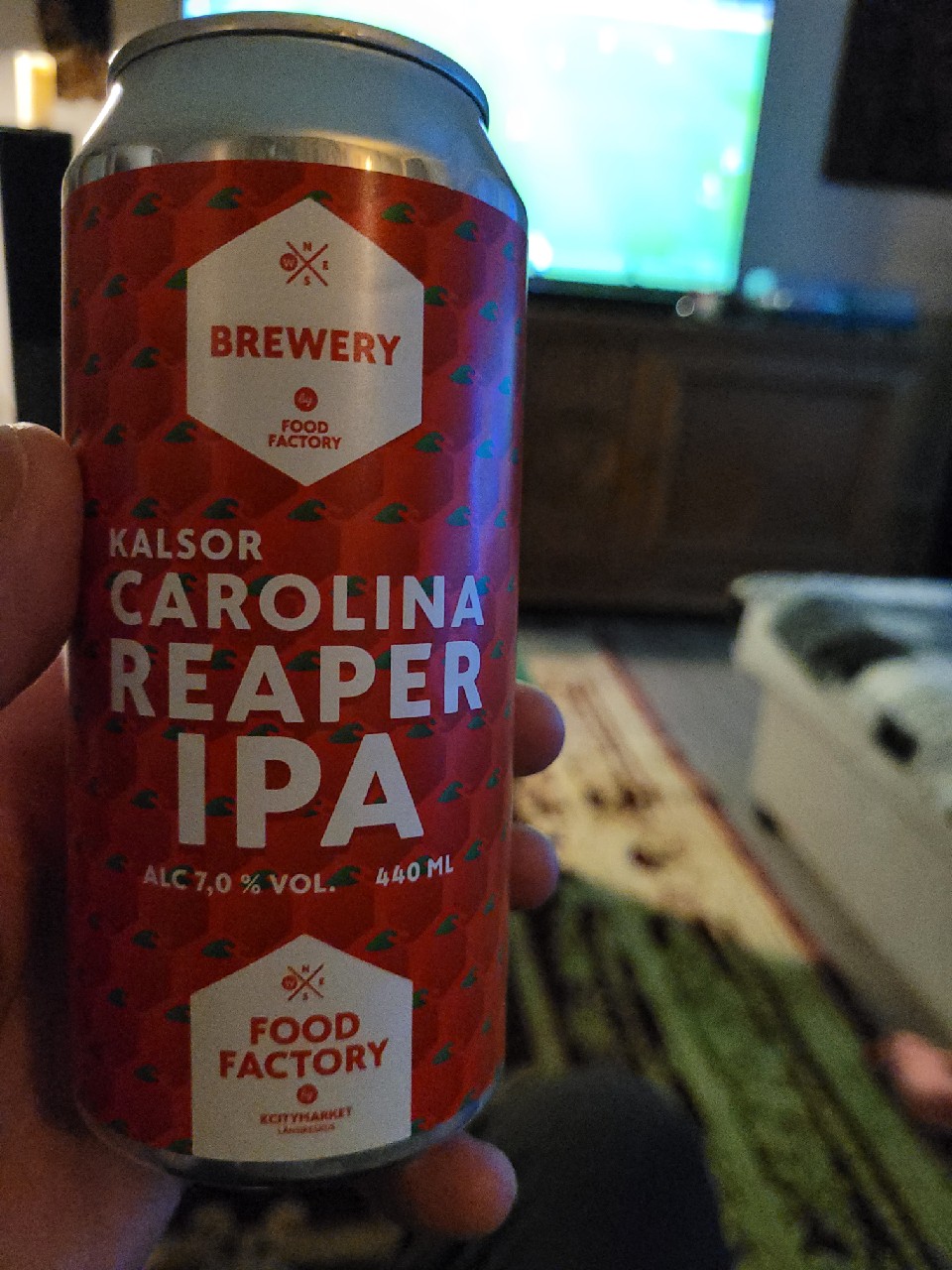 Kalsor Carolina Reaper IPA, Food Factory Brewery by K-Citymarket Länsikeskus