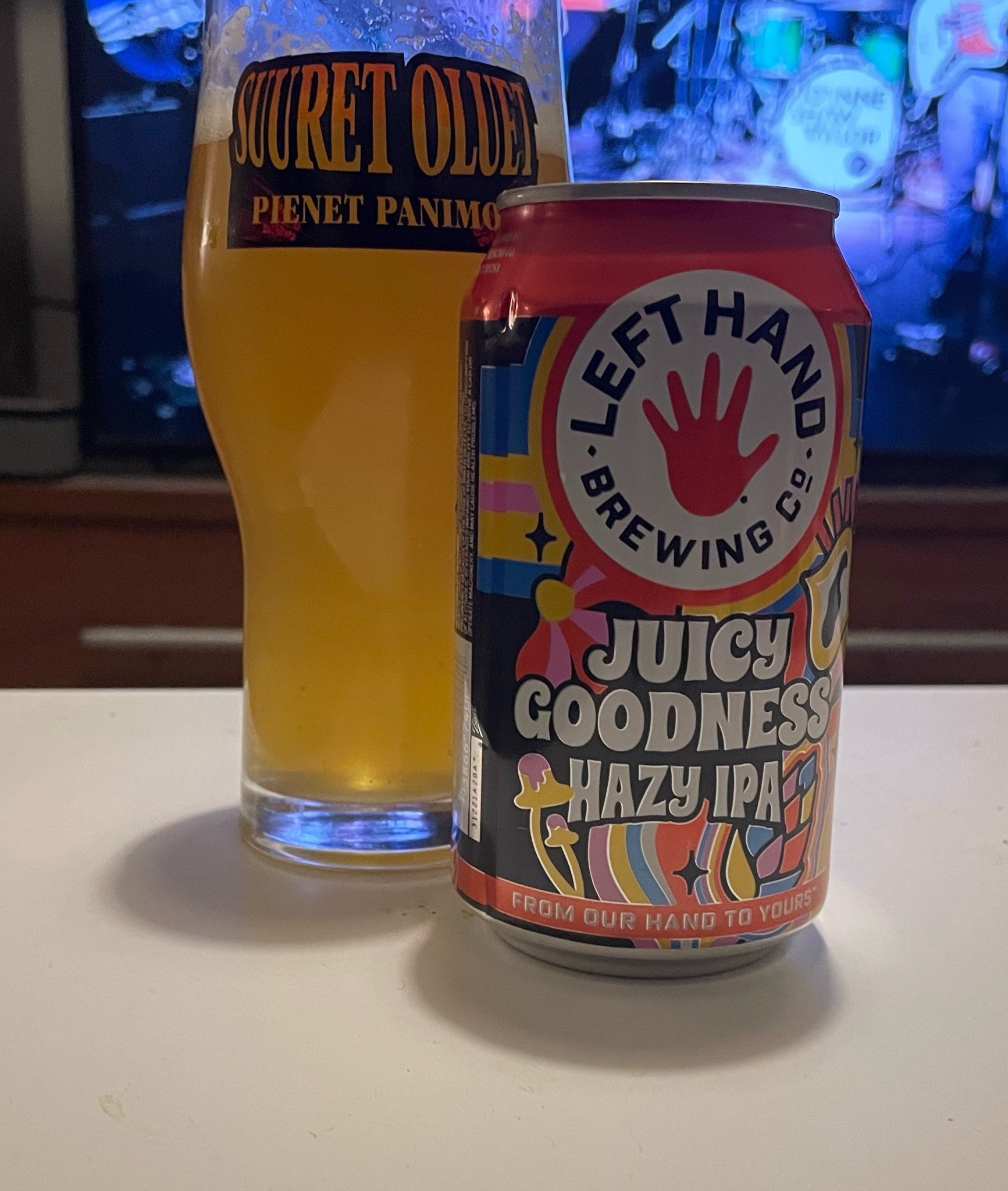 Juicy Goodness Hazy IPA, Left Hand Brewing
