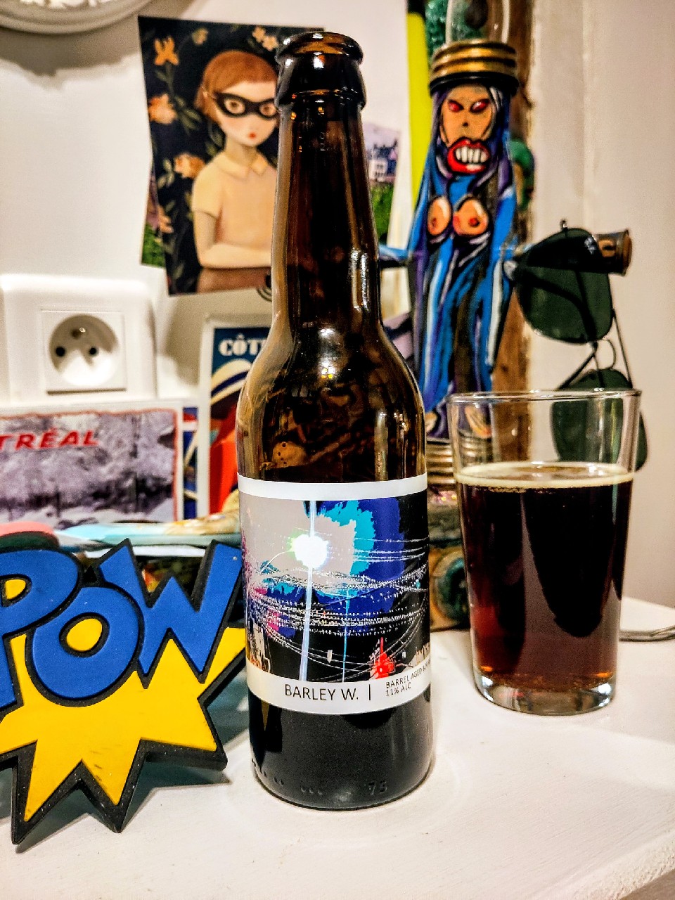 Barley W. Barrel Aged Bourbon 26 mois, Brasserie Popihn