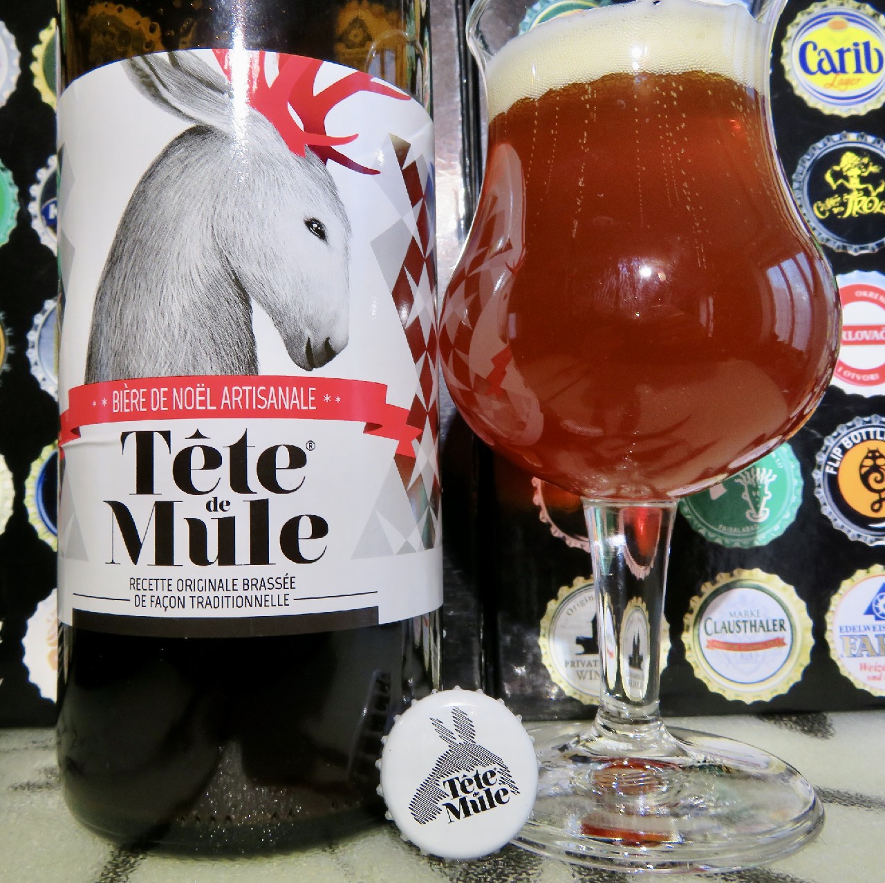 Tête De Mule Bière De Noël, Brasserie Du Marais Poitevin (Tête De Mule)