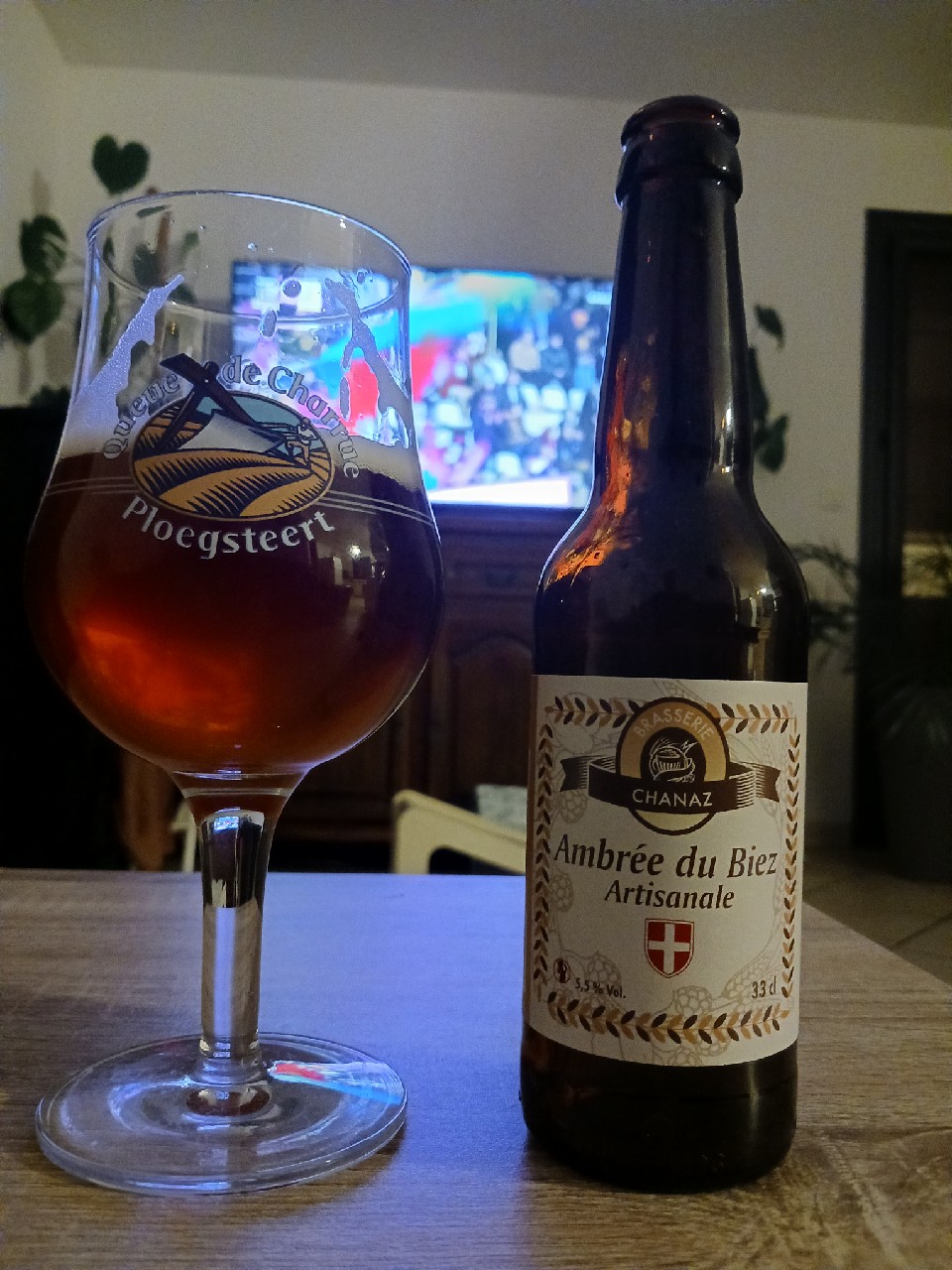 Ambrée Du Biez, Brasserie Chanaz