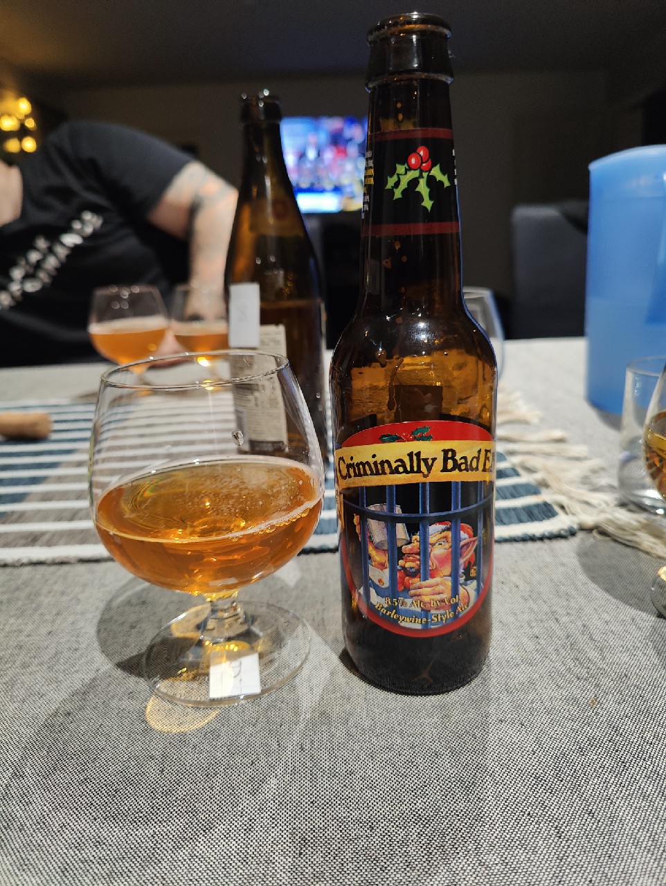 Criminally Bad Elf 8.5%, Ridgeway Brewing