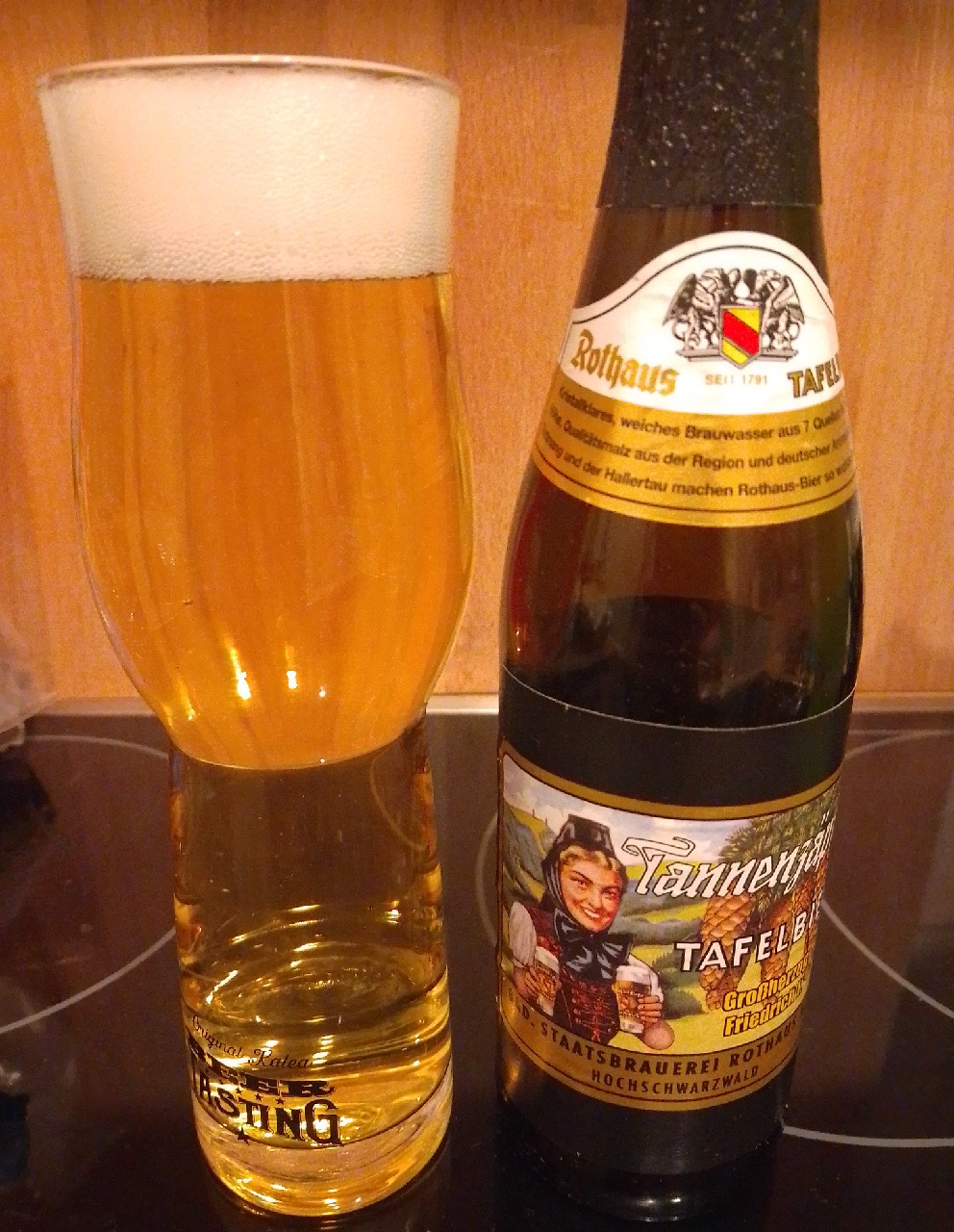 Tannenzäpfle Tafelbier, Badische Staatsbrauerei Rothaus