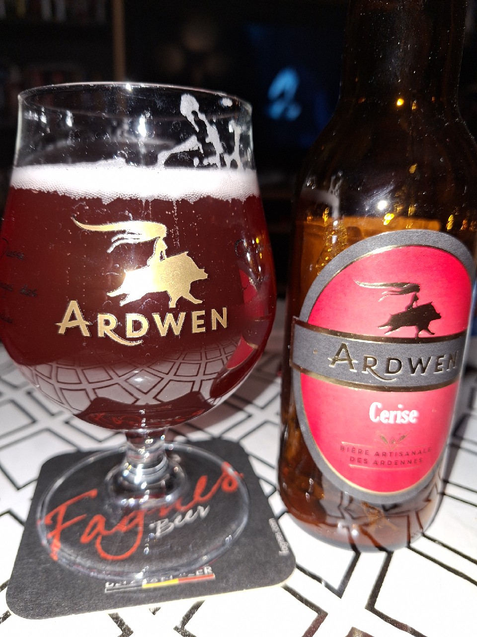 Ardwen Cerise, Société Ardennaise De Brasserie (Ardwen)