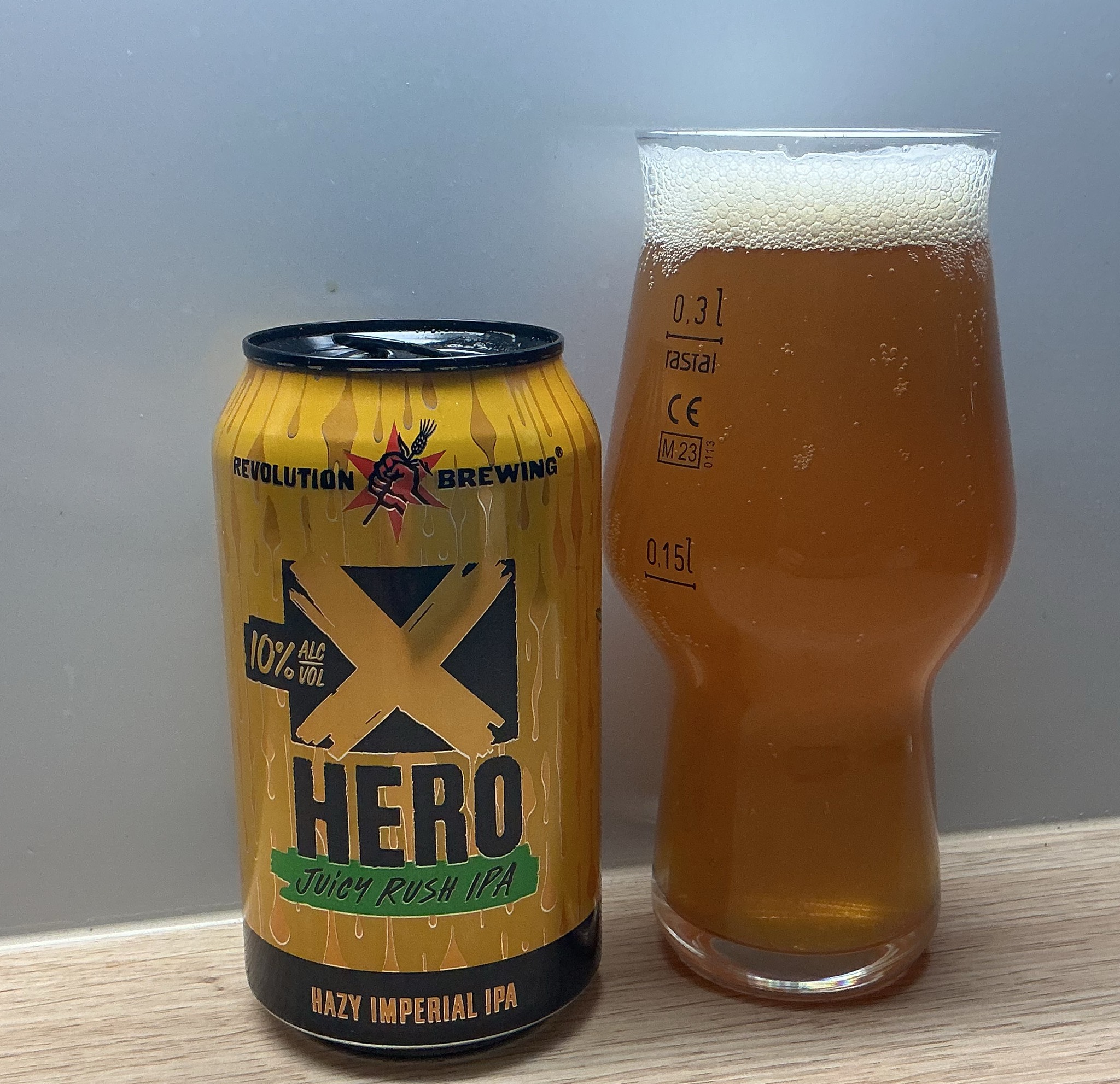 x-hero, Revolution Brewing Company