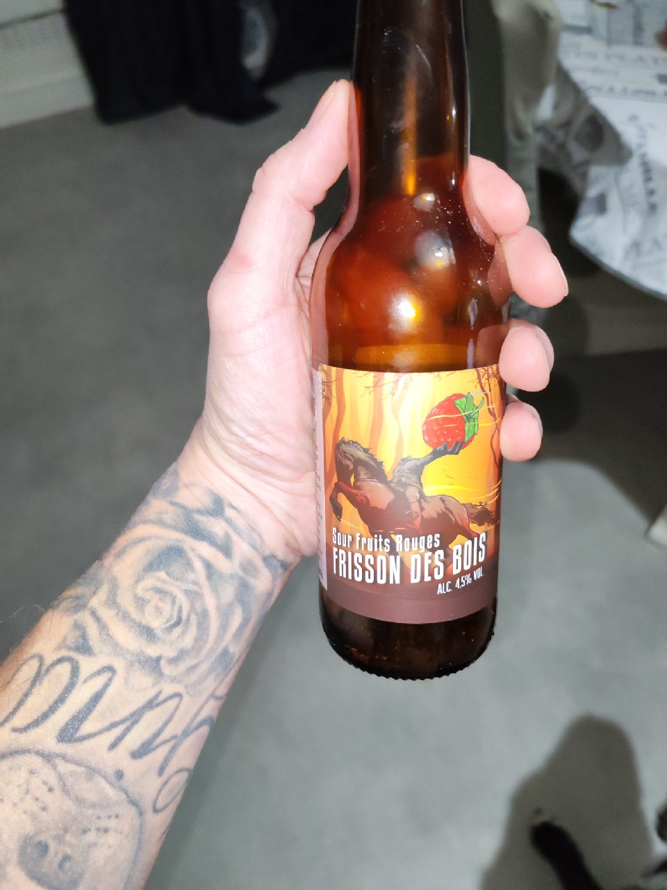 Sour fruits rouges - Frisson des bois, Brasserie Du Grand Paris