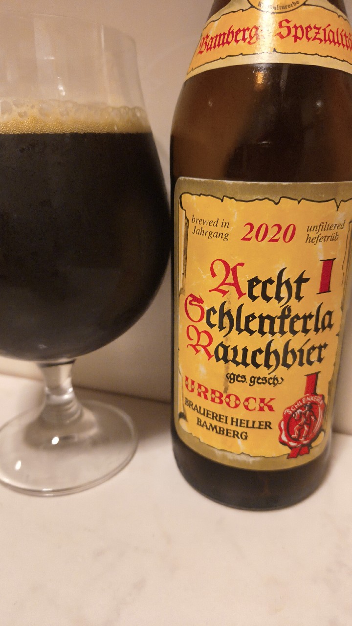 Aecht Schlenkerla Rauchbier Urbock (2020), Schlenkerla ("Heller-Bräu" Trum)